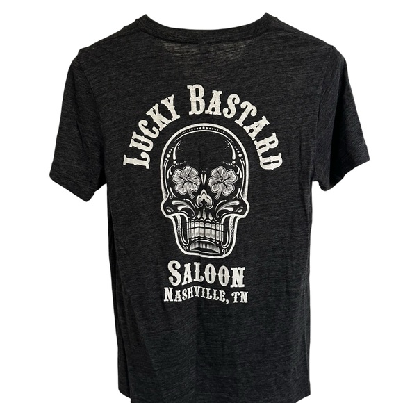 Lucky Bastard Saloon Tee M - Picture 3 of 5